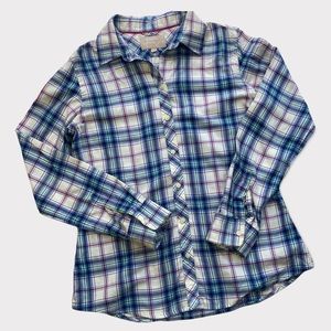 Banana Republic Womens Soft Wash Flannel Shirt